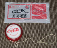 Un yoyo estampillé Coca-Cola