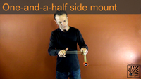 One-and-a-half side mount