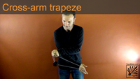 Cross-arm trapeze